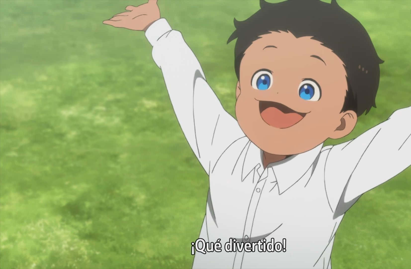 The Promised Neverland Phil Smiling - 1653x1080 Wallpaper Wallpaper