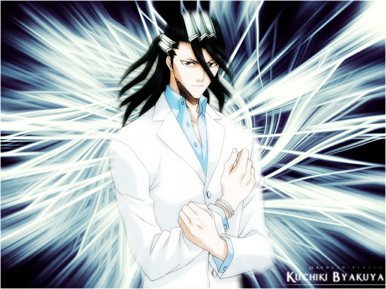 The Proud Byakuya Kuchiki Wallpaper