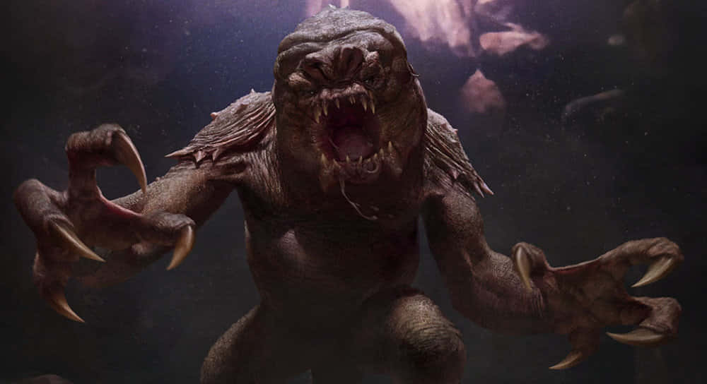 The Rancor - A Fearsome Predatory Creature Lurking In Jabba’s Palace Wallpaper