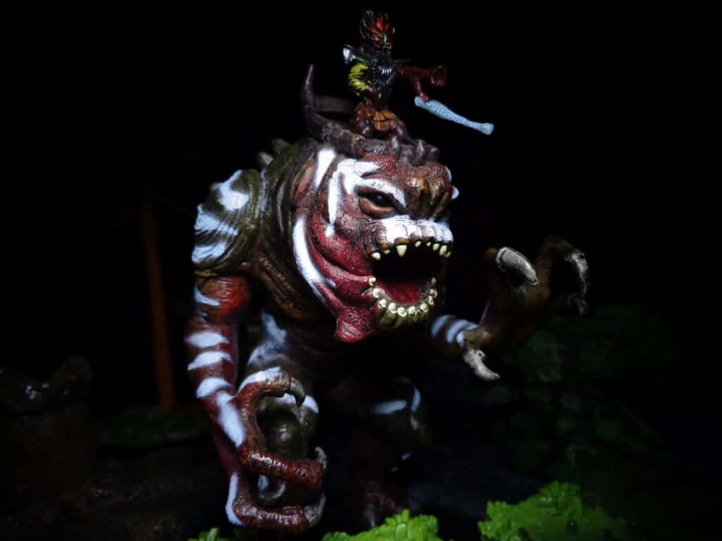 The Rancor Lurks In Its Dungeon Wallpaper