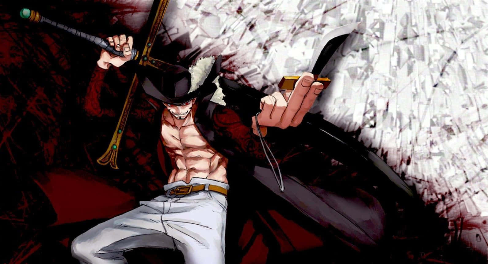 The Reddest Of All Swords: Dracule Mihawk