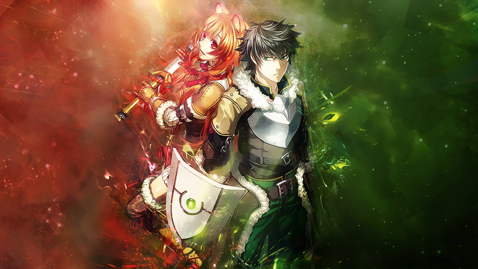 The Rising Of The Shield Hero Comrades Wallpaper