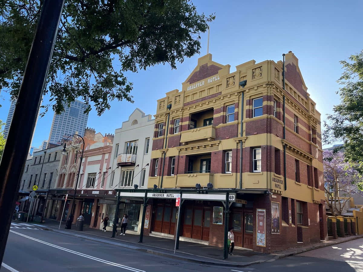 The Rocks Sydney Historic Architecture Wallpaper