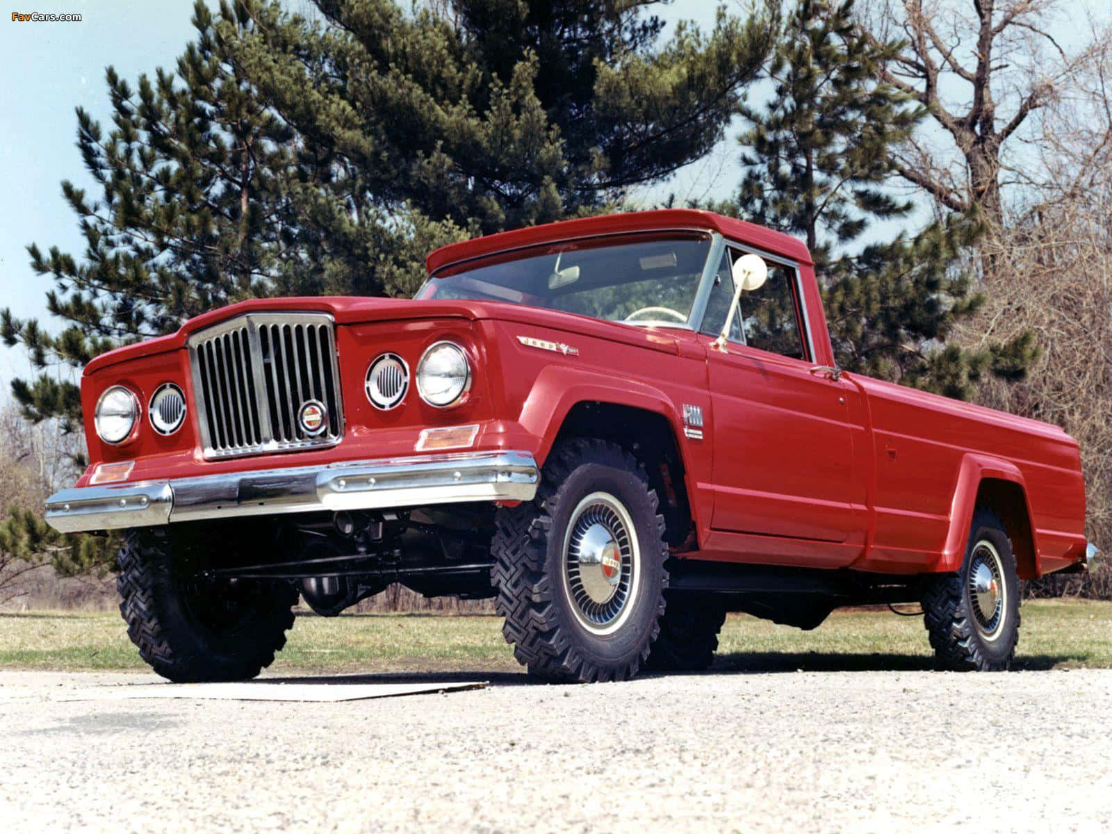 The Rugged And Powerful Jeep Gladiator Conquering The Off-road Terrain Wallpaper