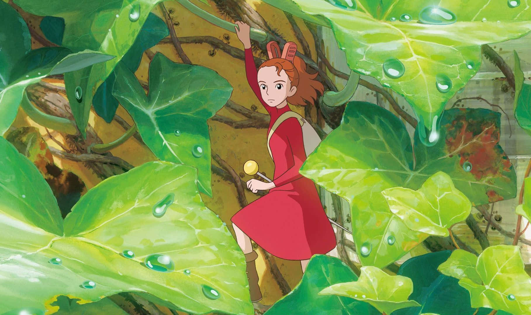 The Secret World Of Arrietty - Tiny Adventurers In A Giant World Wallpaper