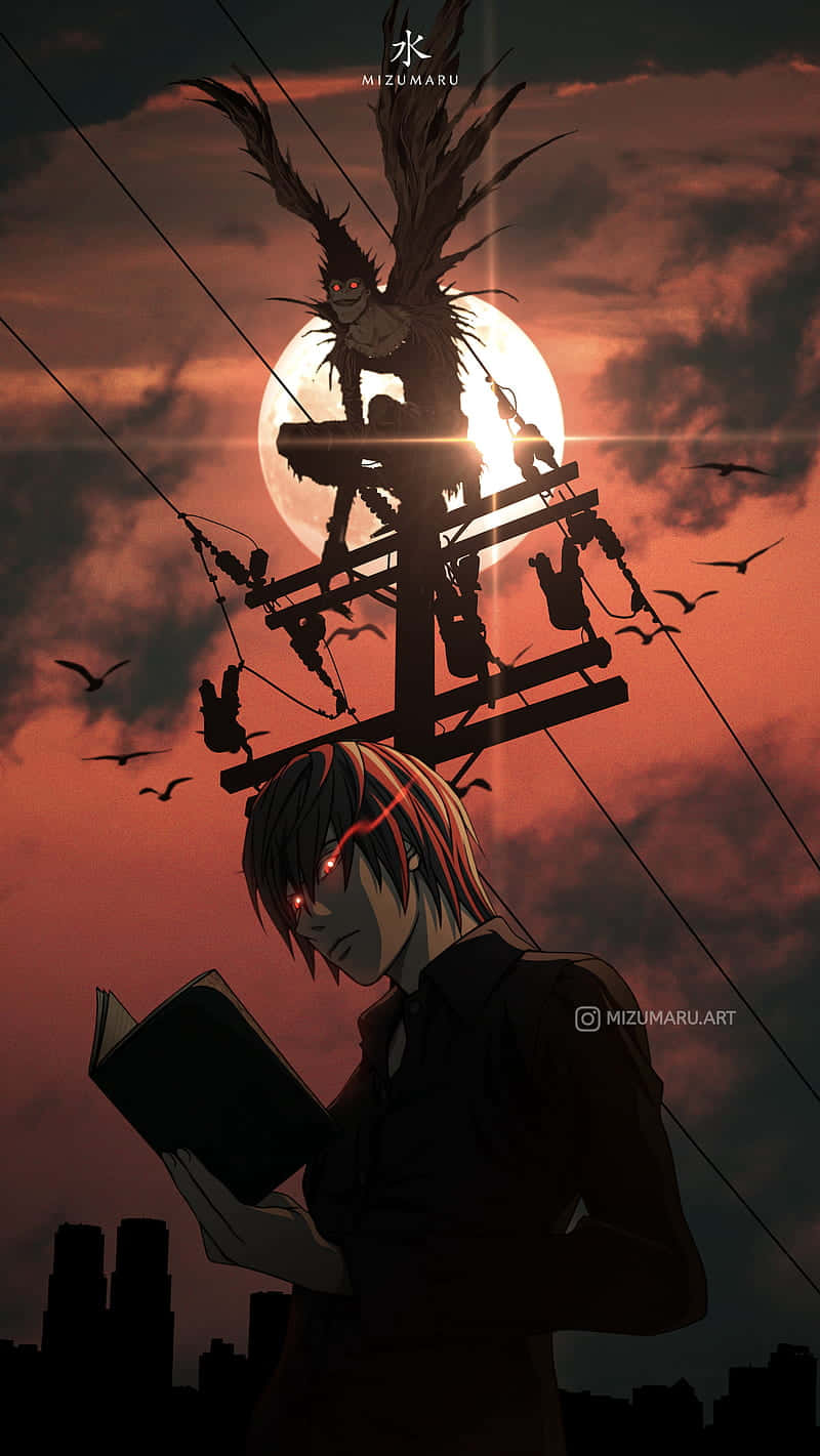 The Shinigami, The Soul Reaper, Stands Above The Shadows. Wallpaper