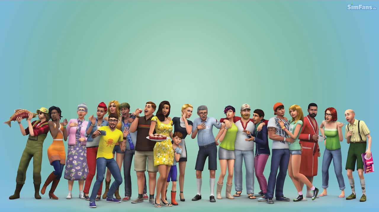 The Sims 4 - A Virtual World Full Of Possibilities Wallpaper