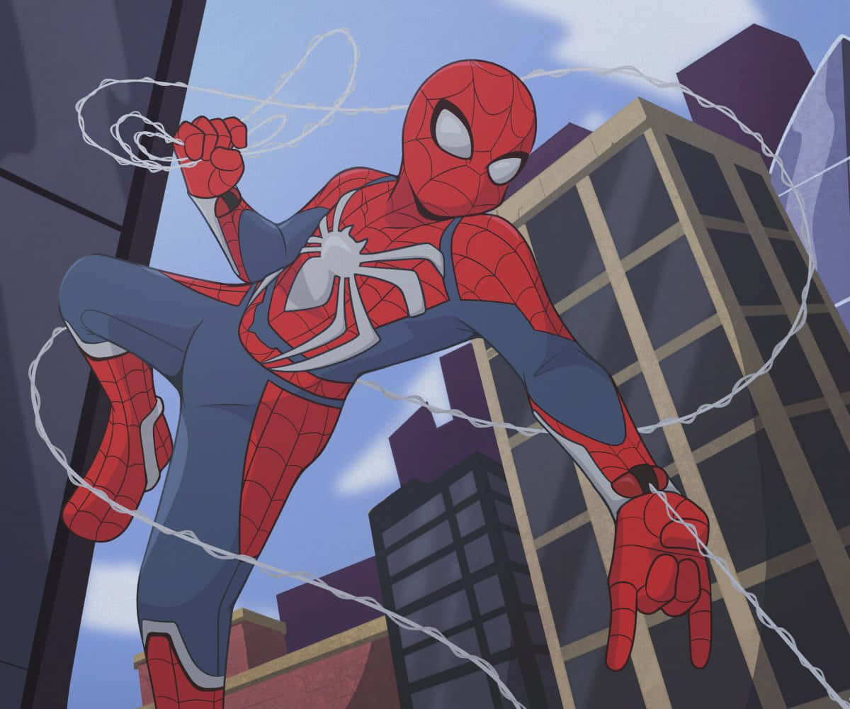 The Spectacular Spider-man Anime Pfp Wallpaper