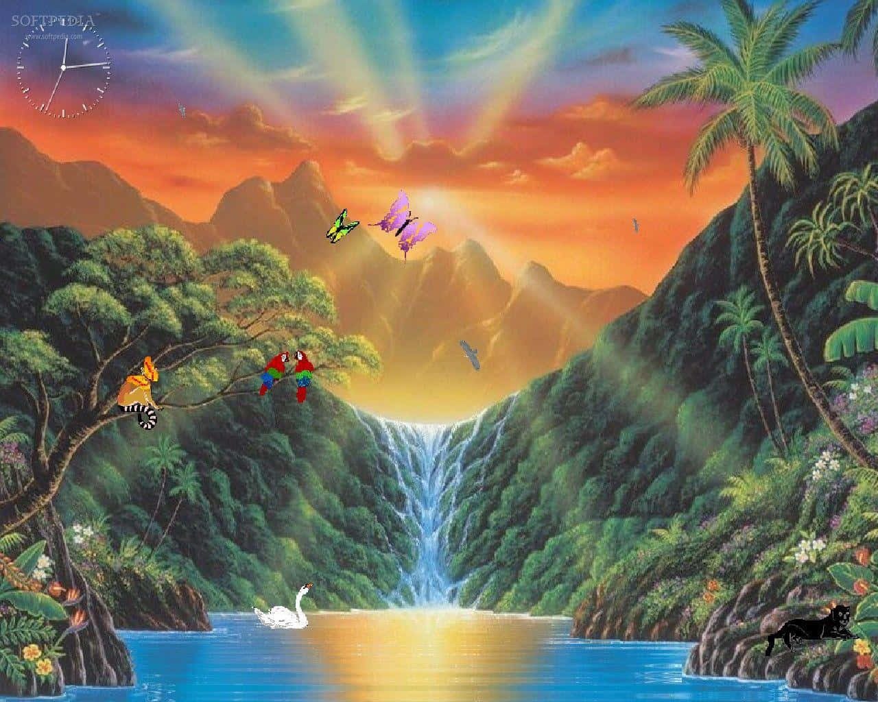 The Splendor Of Jehovah's Paradise Wallpaper