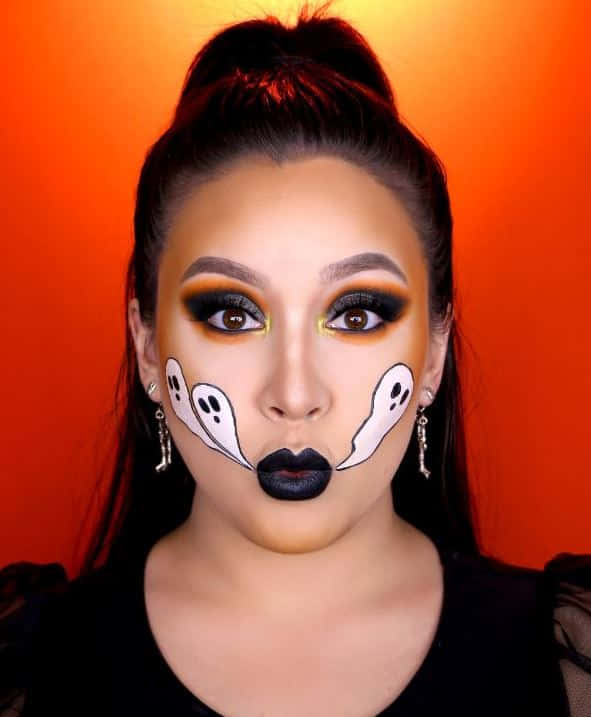 The Spookiest Halloween Makeup Look Of The Year Wallpaper