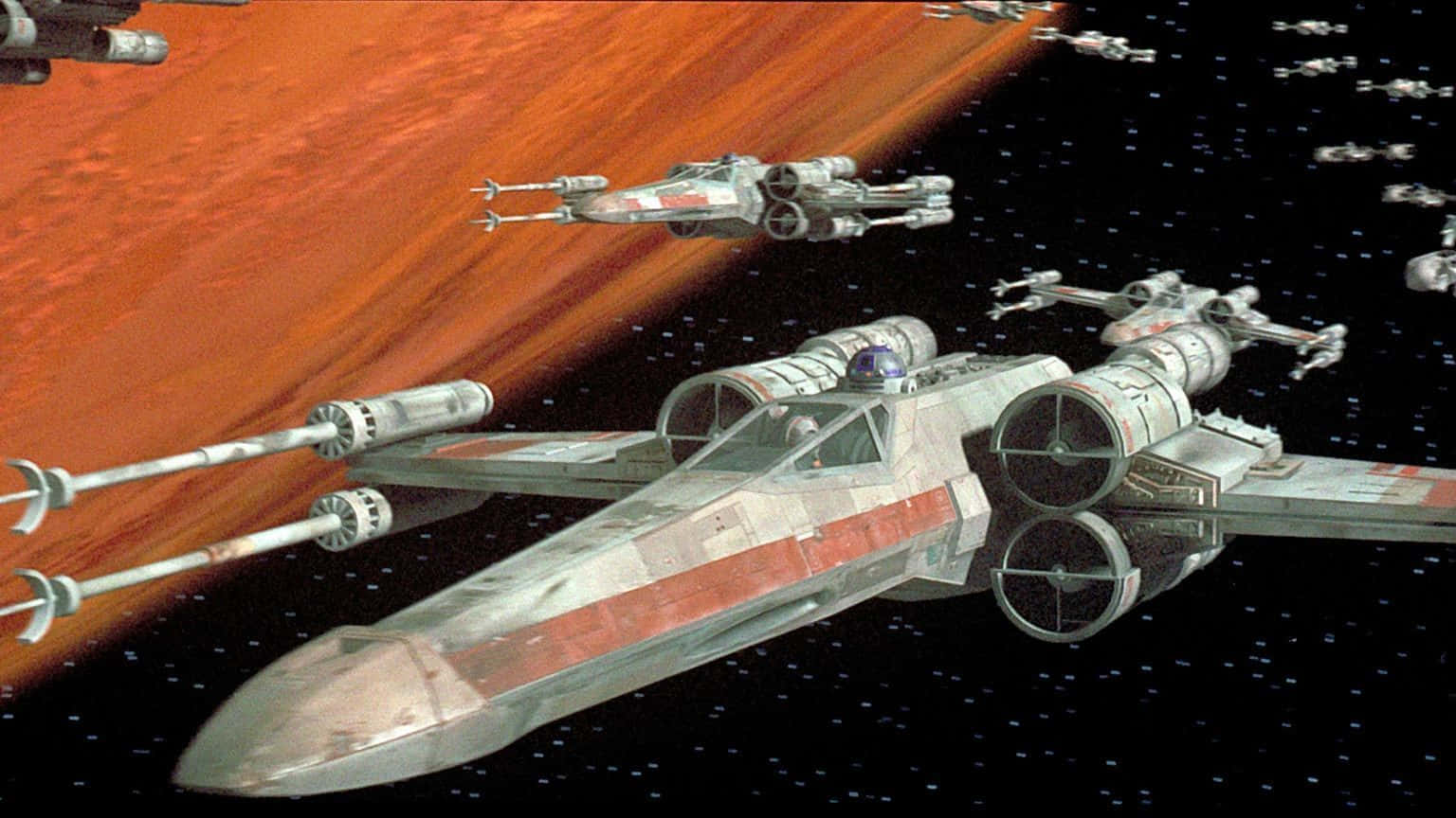 The Star Wars Z-95 Headhunter Spacecraft Flying Into Battle On A Mission Of Galactic Galactic Dominance.