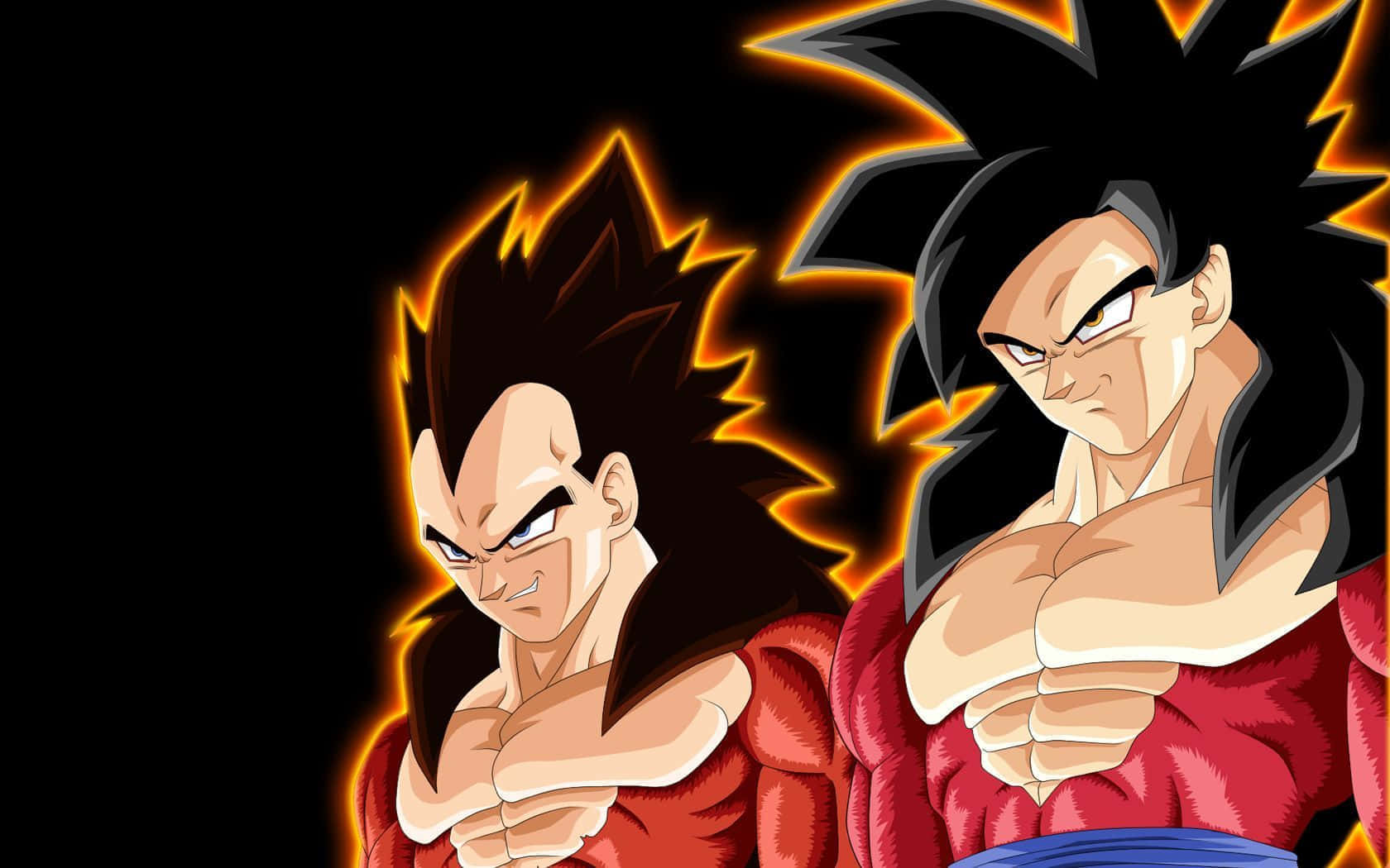 “the Strength And Power Of A Super Saiyan 4” Wallpaper