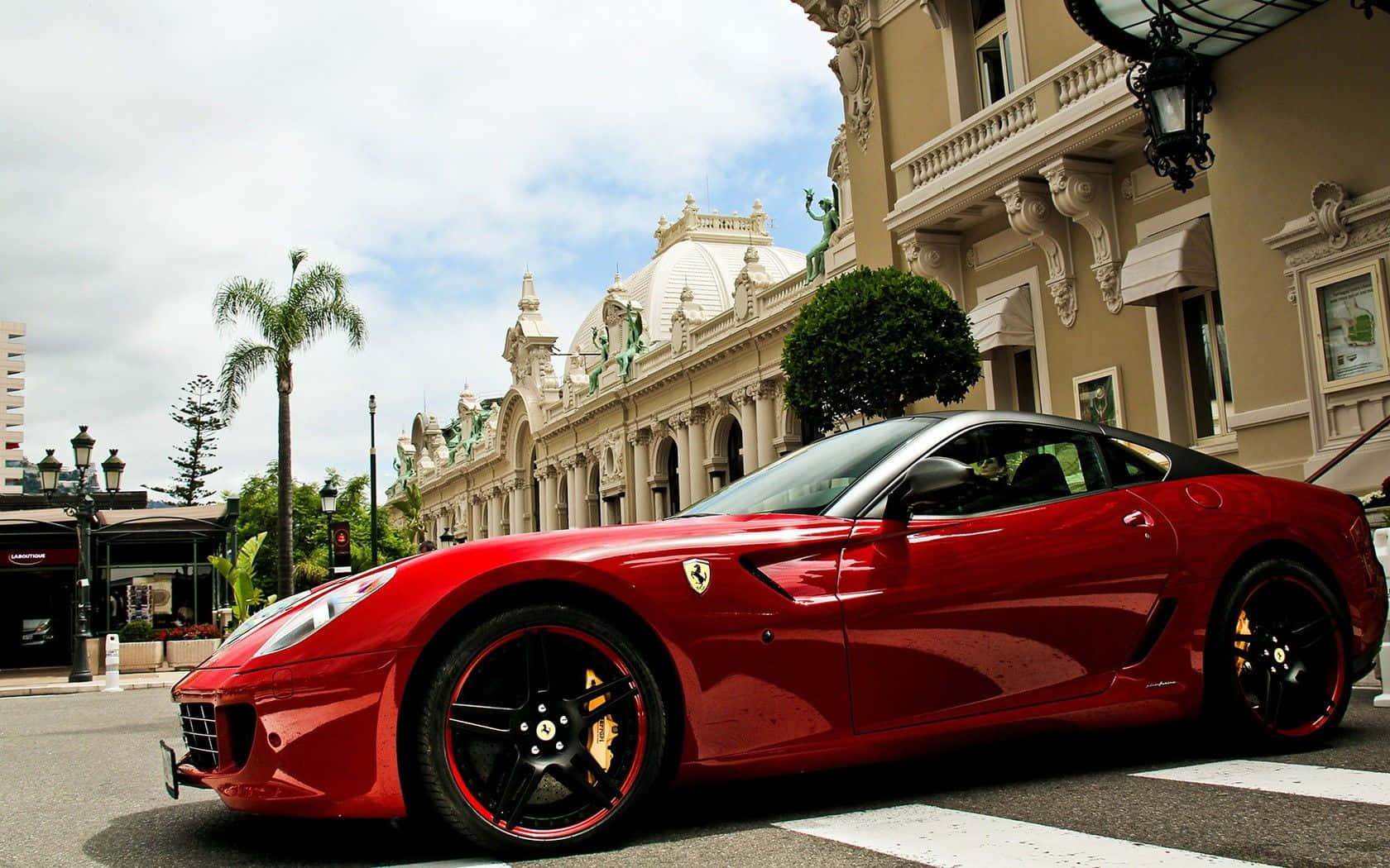 The Stunning Ferrari 599 Gtb Fiorano In All Its Glory Wallpaper