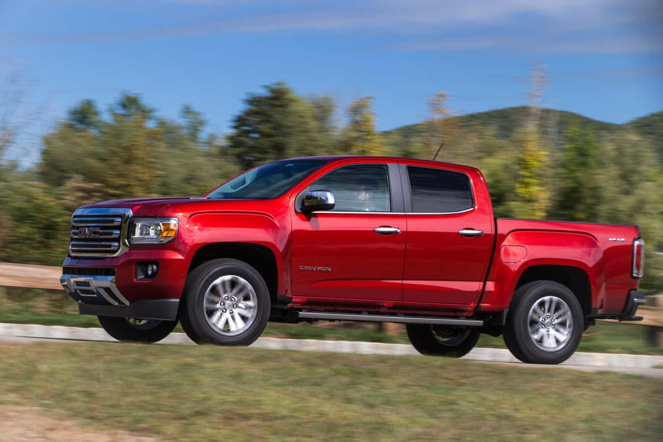 The Stunning Gmc Canyon In Its Natural Element Wallpaper