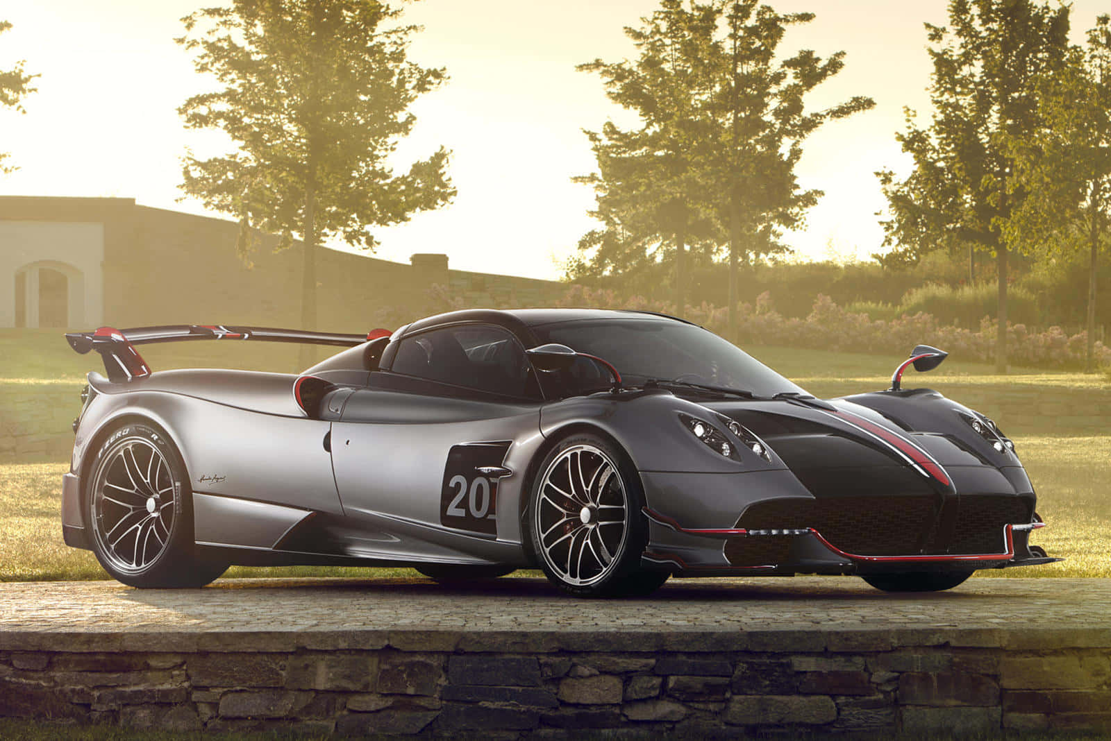 The Stunning Pagani Huayra Roadster Bc In Action Wallpaper