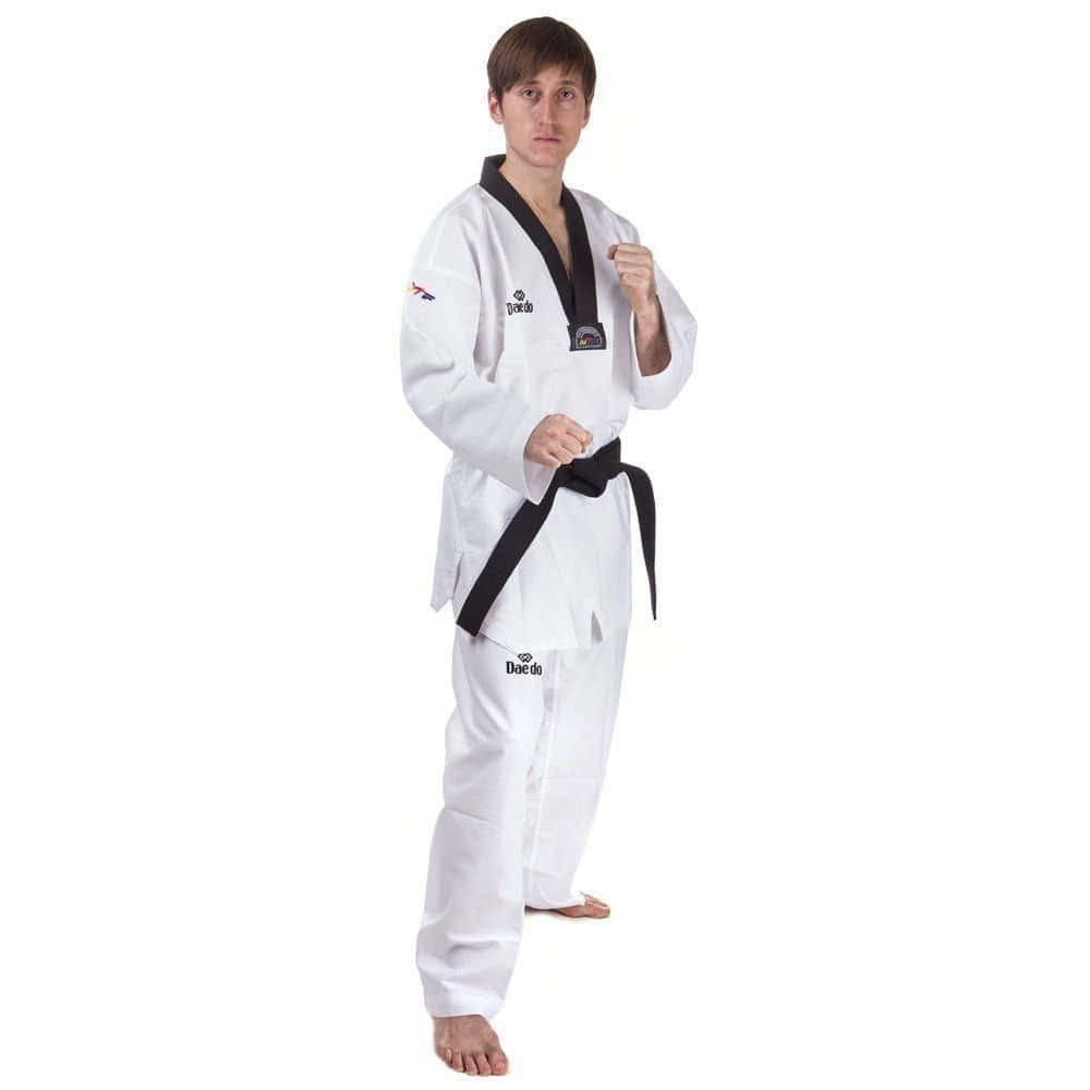 The Taekwondo Uniform - A Symbol Of Strength & Discipline Wallpaper