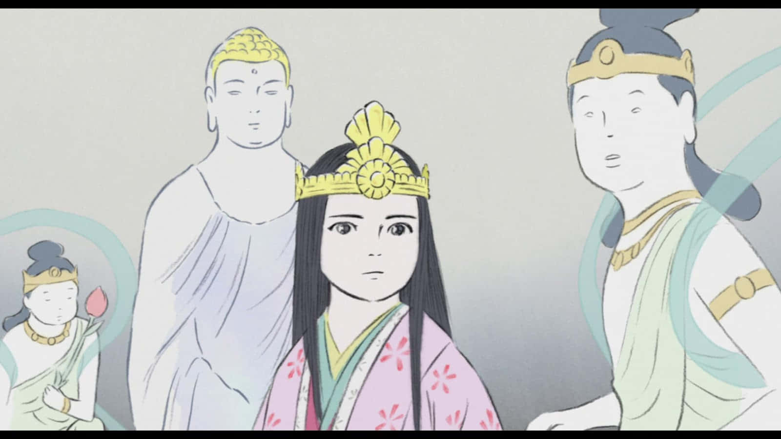 The Tale Of The Princess Kaguya Movie Scene Wallpaper