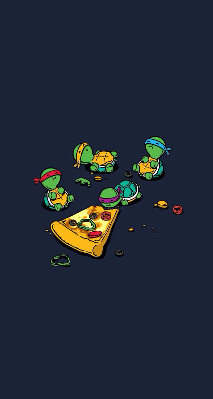 The Teenage Mutant Ninja Turtles All In One Place! Wallpaper