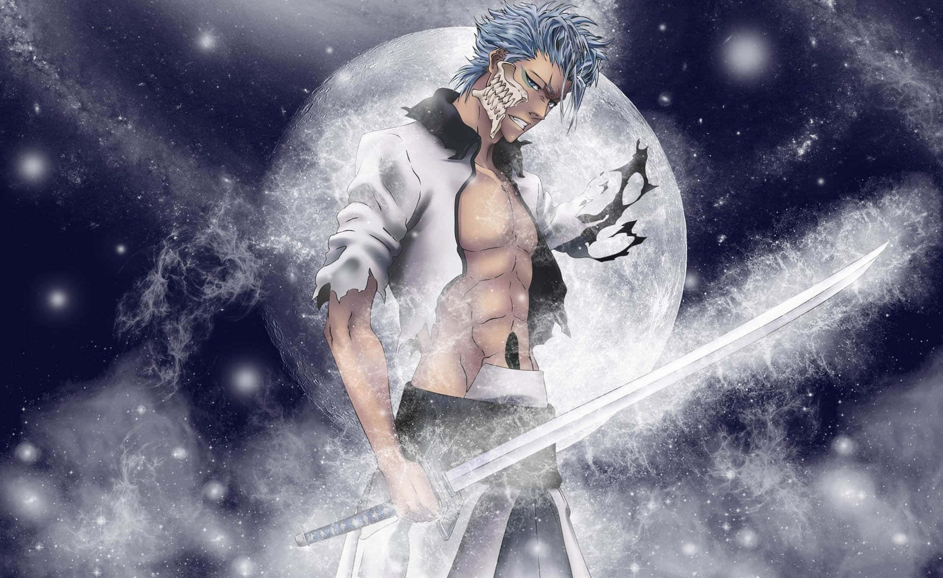 The Tough But Charismatic Grimmjow Jaegerjaquez Wallpaper