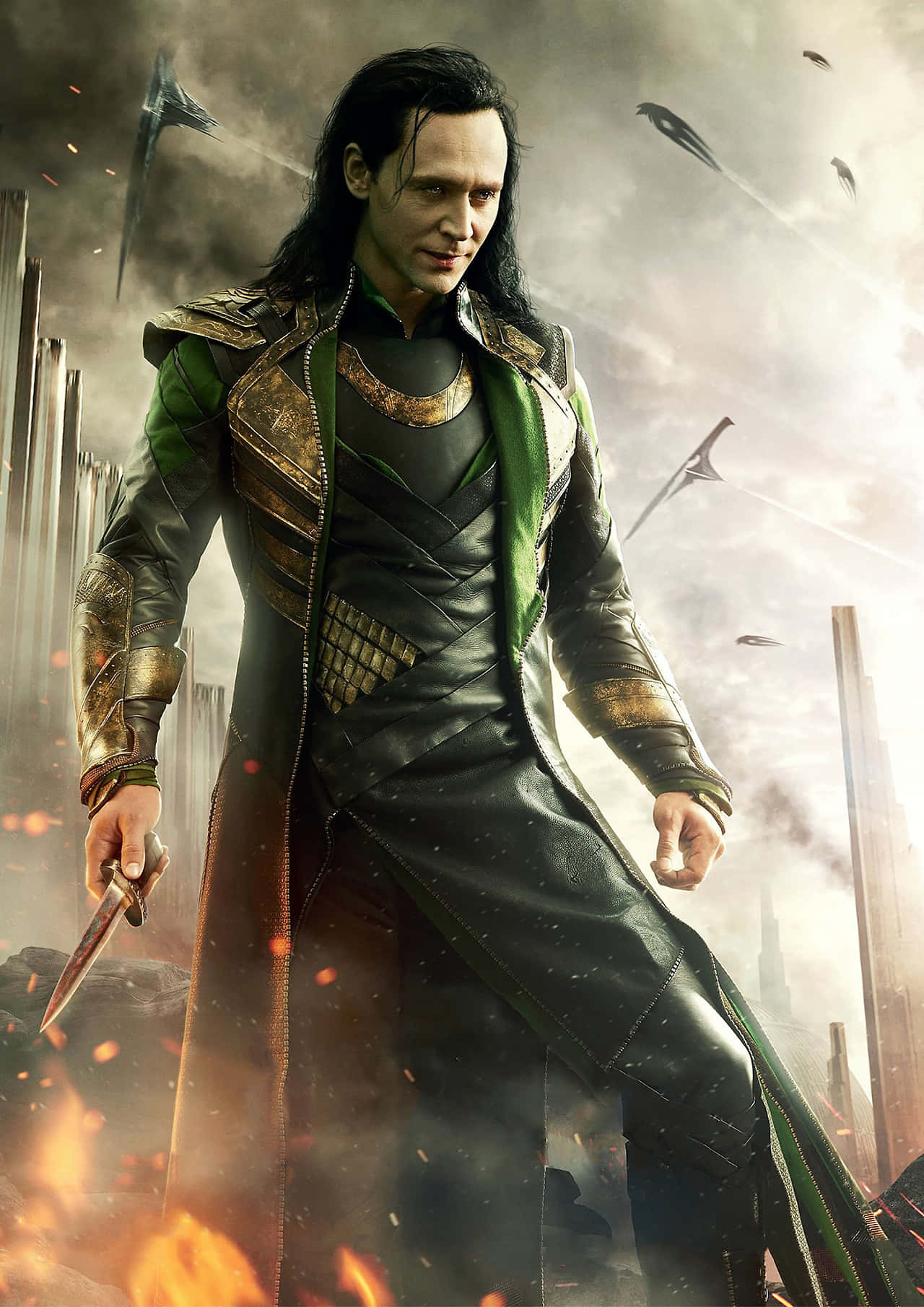 The Trickster God, Loki - Marvel Universe Wallpaper