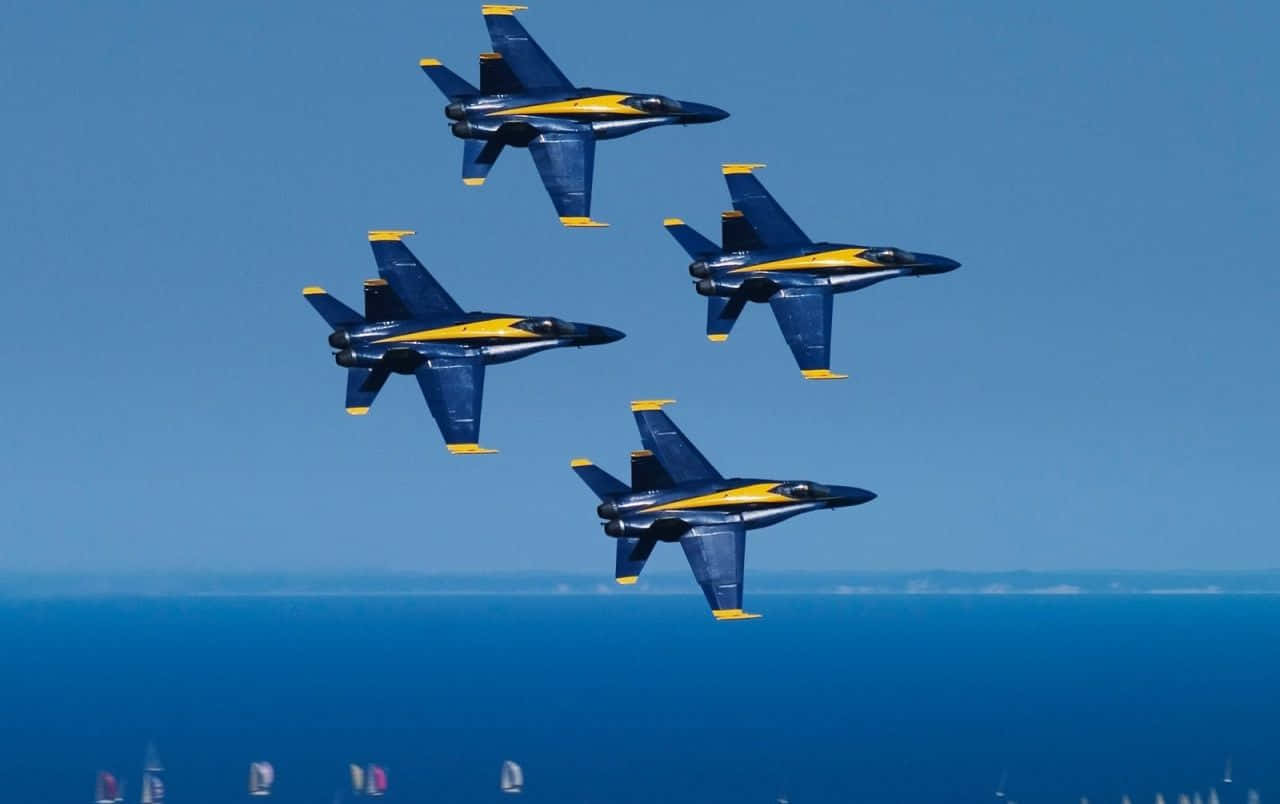 The U.s. Navy Blue Angels Wallpaper