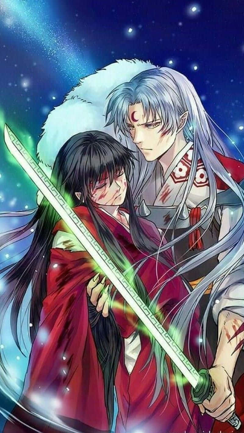 The Ultimate Duo: Inuyasha And Sesshomaru Wallpaper