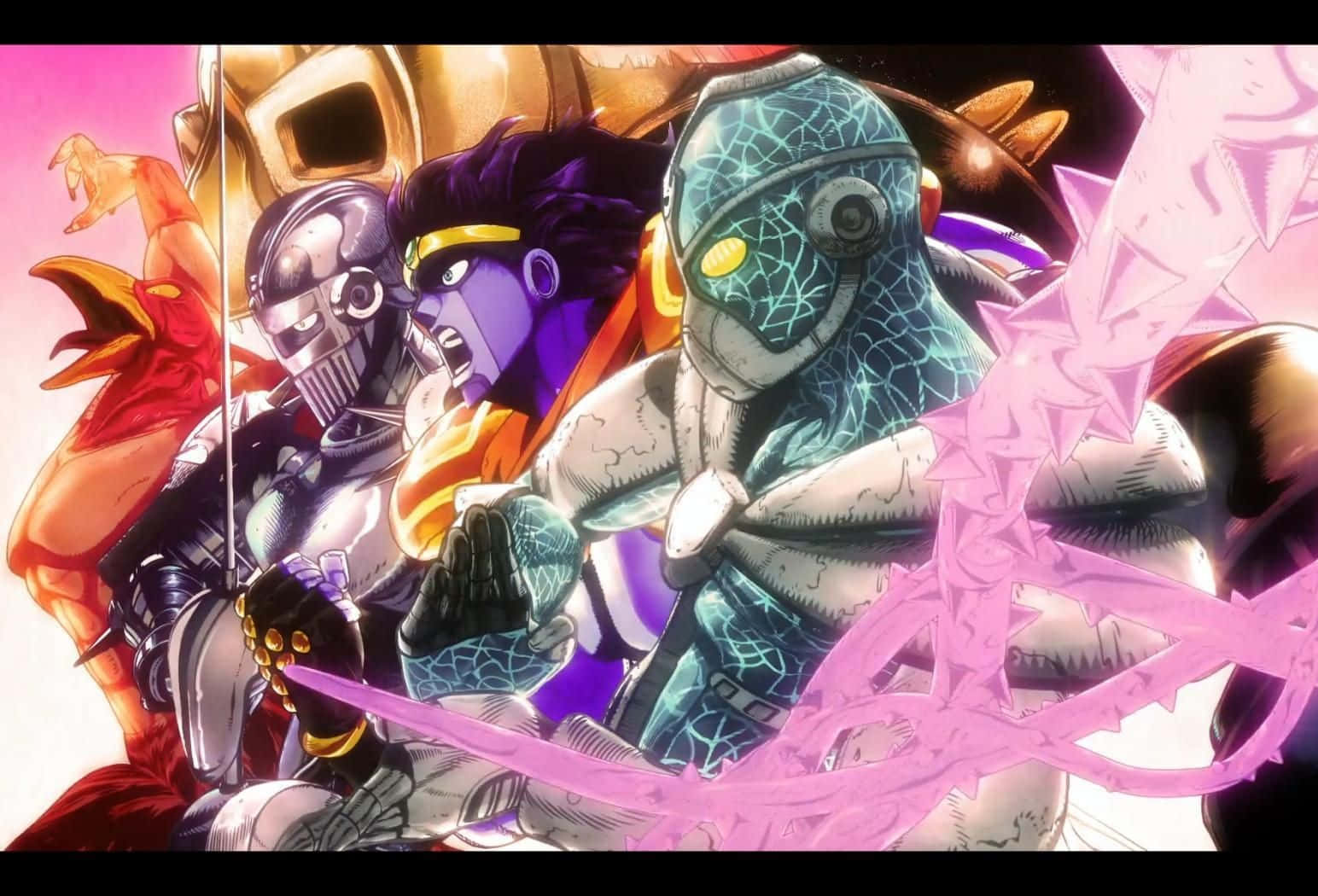 The Ultimate Jojo Stands Battle Wallpaper