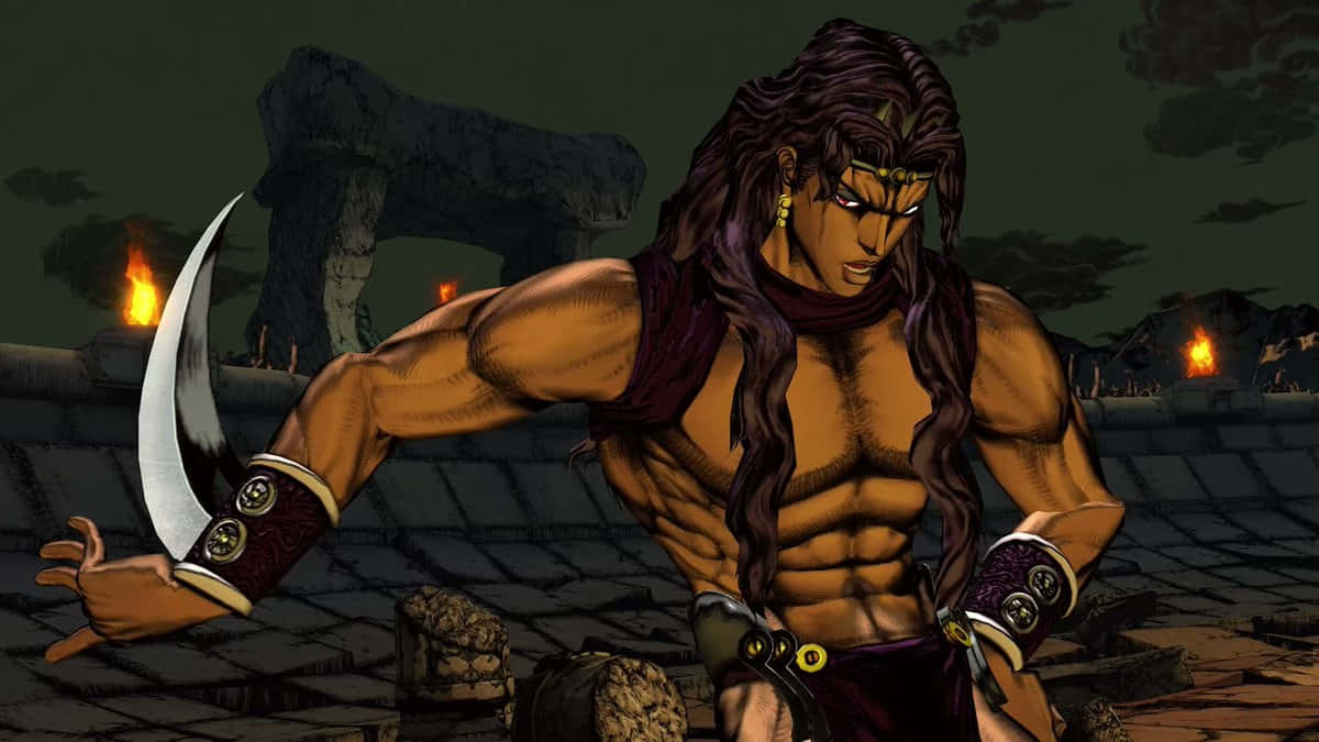 The Ultimate Lifeform Kars From Jojo's Bizarre Adventure Wallpaper