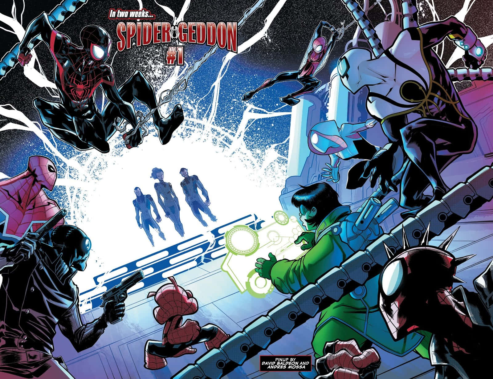 The Ultimate Spider-geddon Showdown Wallpaper