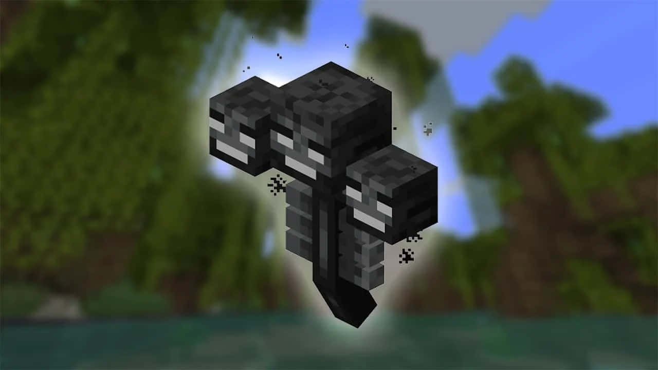 The Ultimate Wither Boss Battle In Minecraft Wallpaper