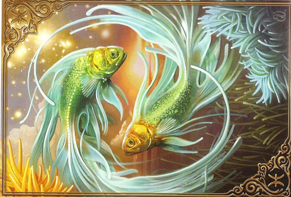 The Unique Symbol Of Pisces Wallpaper