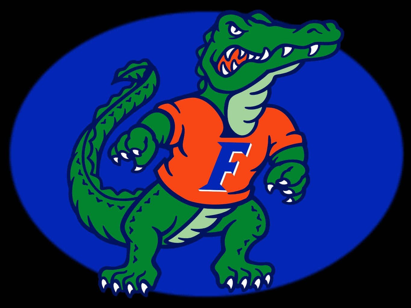 The University Of Florida Gators Logo Wallpaper