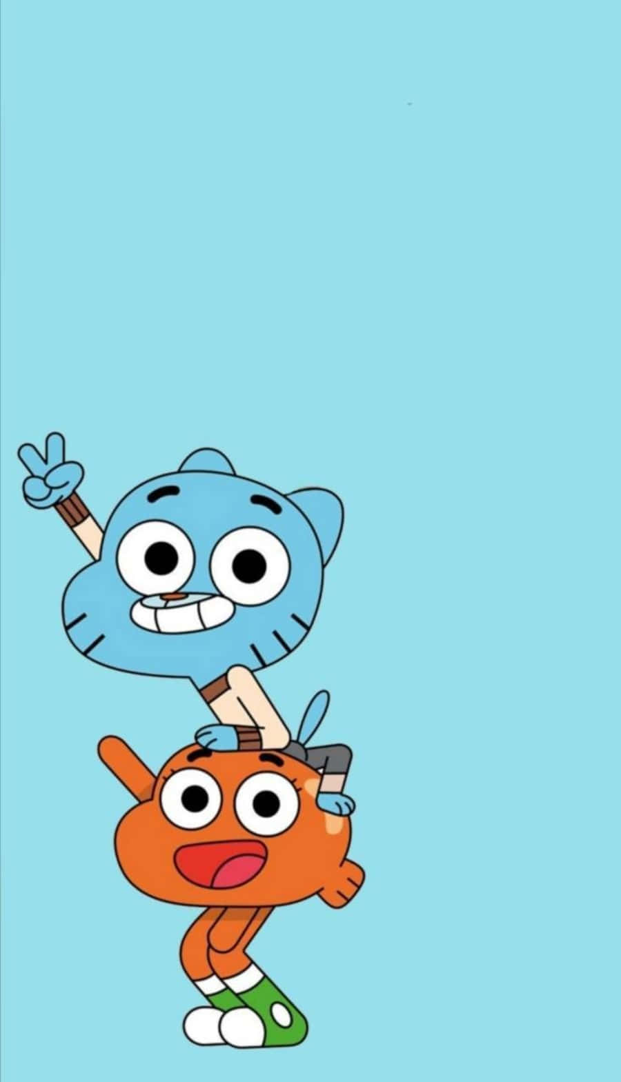 The Unstoppable Duo - Gumball And Darwin Wallpaper