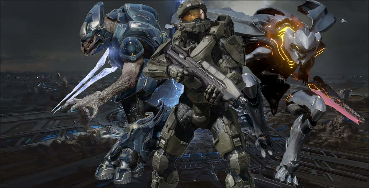 The Unstoppable Halo Covenant Forces Wallpaper