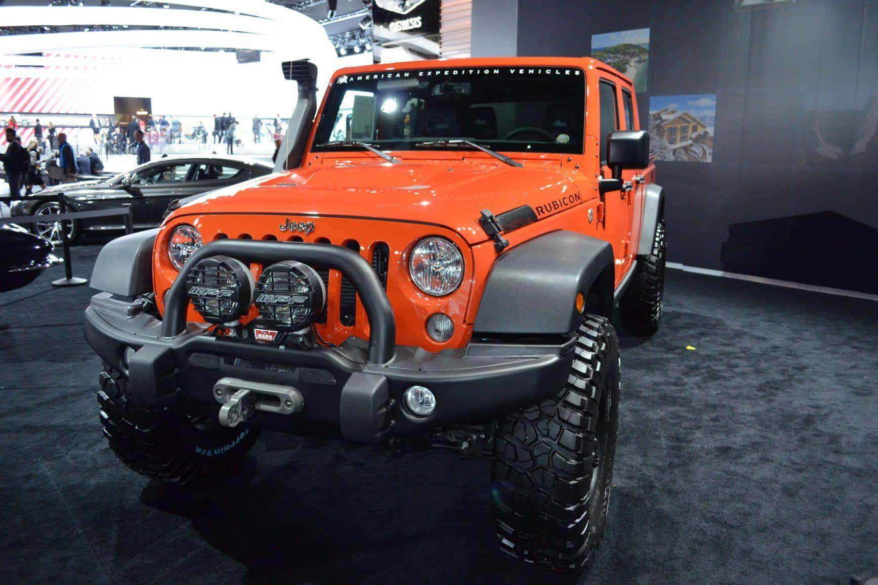 The Unstoppable Jeep Gladiator Conquering The Off-road Terrain Wallpaper