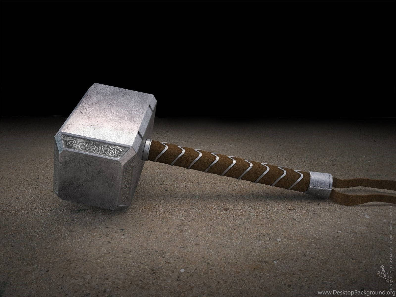 ____ The Unstoppable Power Of Thor's Hammer Wallpaper