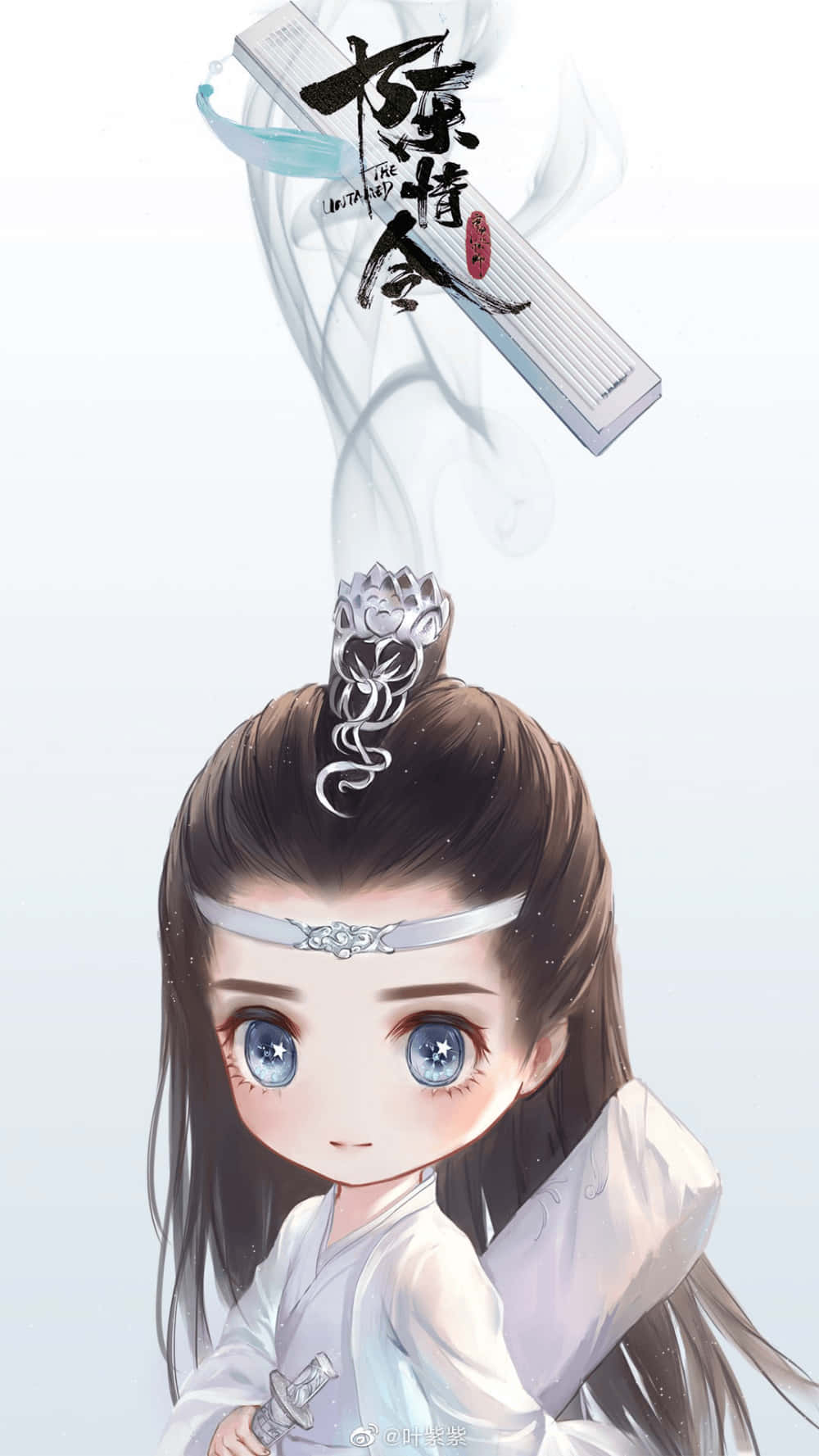 The Untamed Wangji Cute Version Wallpaper