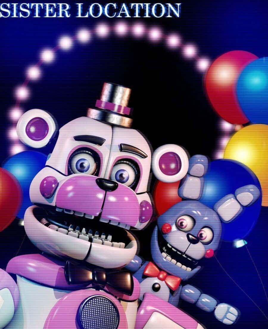 The Vibrant And Entertaining Funtime Freddy Wallpaper