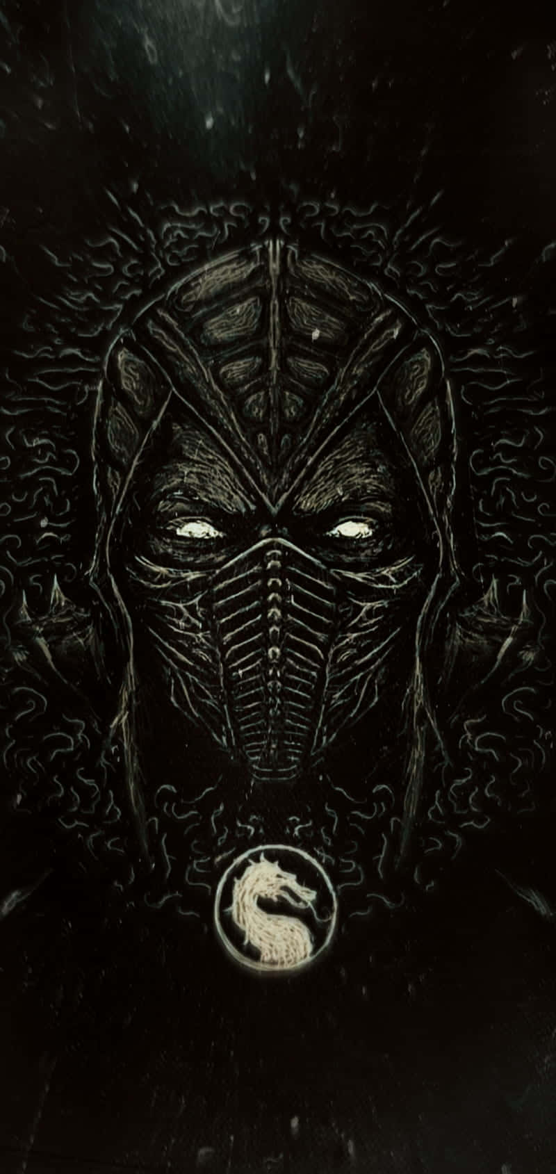 The Warrior Noob Saibot Battles Against His Enemies Wallpaper