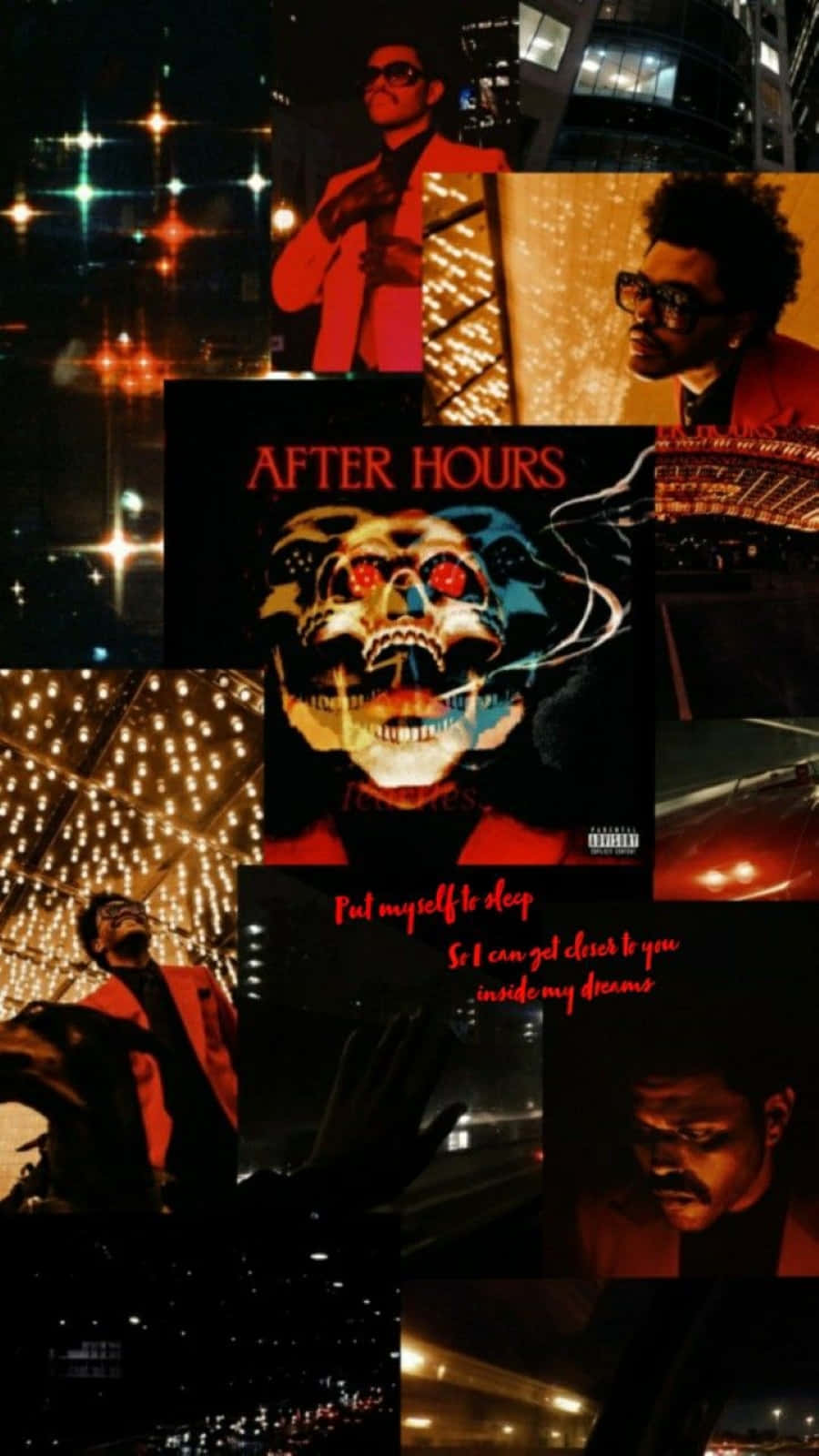 The Weeknd In After Hours Vibes Wallpaper