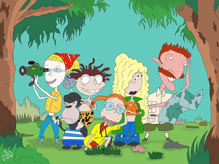 The Wild Thornberrys Main Family Wallpaper