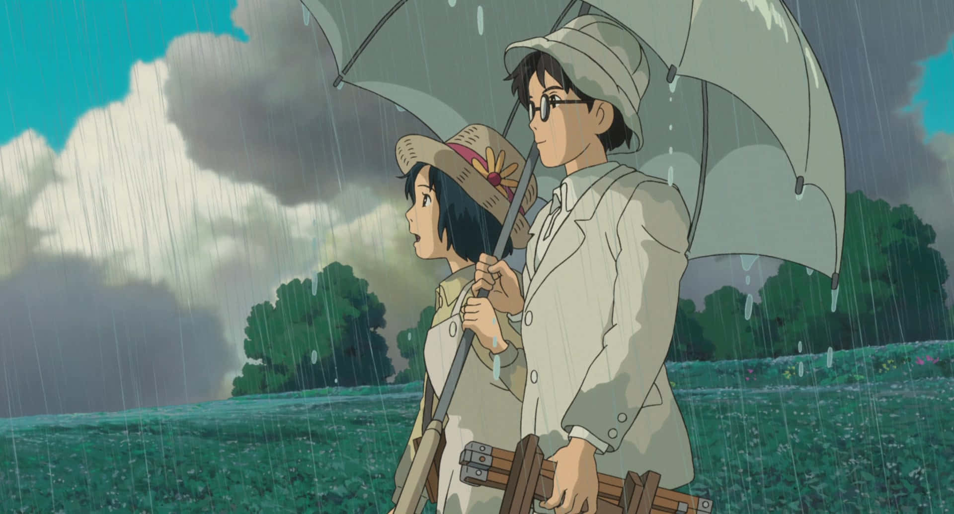 The Wind Rises - A Timeless Tale Of Love And Dreams Wallpaper