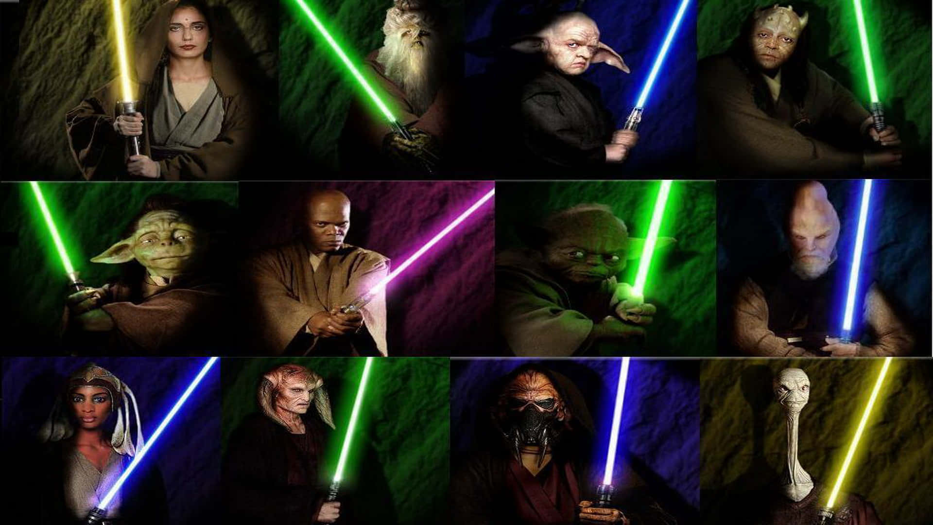 The Wise And Powerful Jedi Council Wallpaper