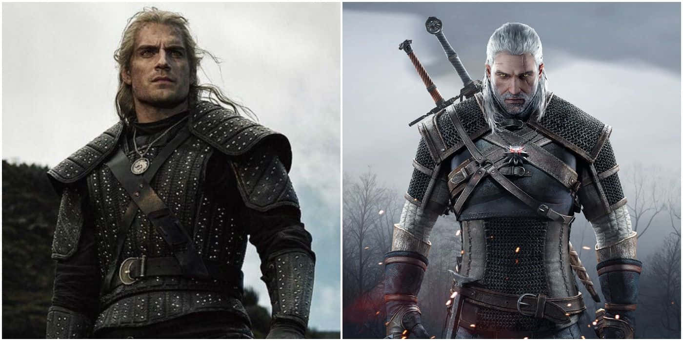 The Witcher Characters - Adventurous World Of Monsters And Magic Wallpaper