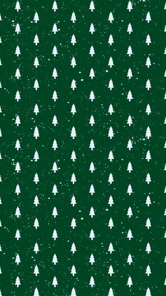 The Wonder Of A Traditional Dark Green Christmas Wallpaper