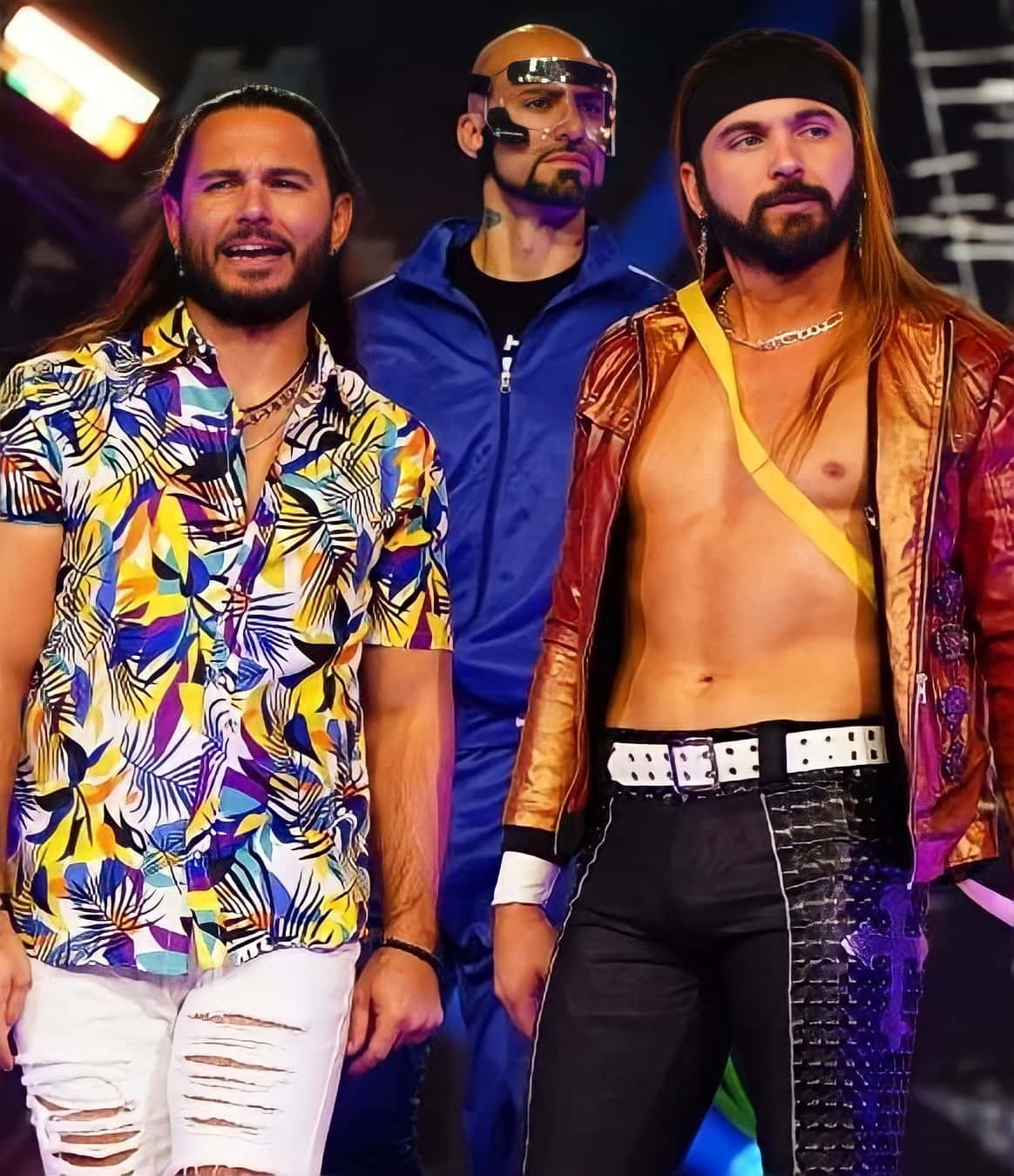 The Young Bucks American Wrestlers Nick And Matt Jackson Wallpaper