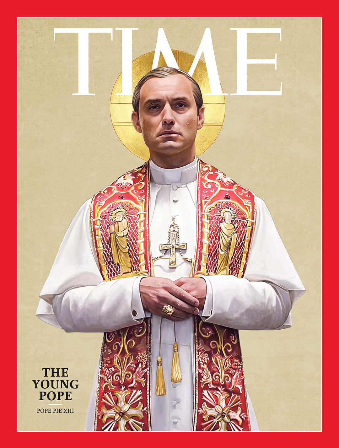 The Young Pope Time Magazine Cover Wallpaper