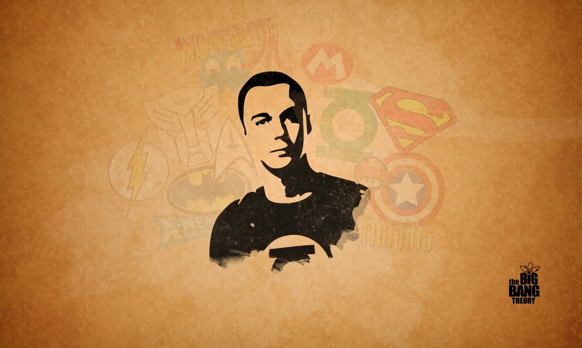 Theoretical Sheldon Art [wallpaper] Wallpaper