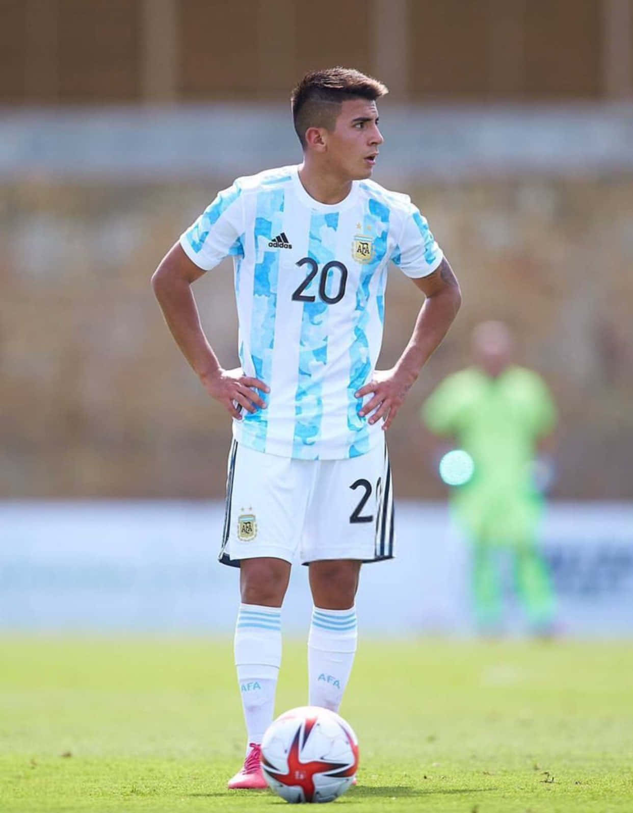 Thiago Almada Jersey Number 20 Wallpaper