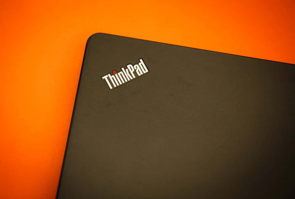 Think Pad Logoon Laptop Cover Wallpaper